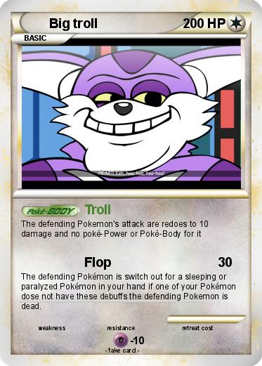 Pokemon Big troll