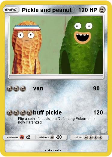 Pokemon Pickle and peanut