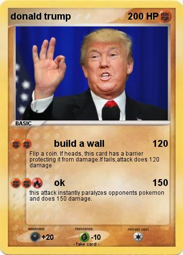 Pokemon donald trump
