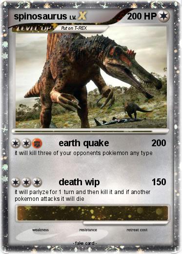 Pokemon spinosaurus
