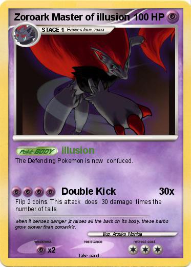 Pokemon Zoroark Master of illusion