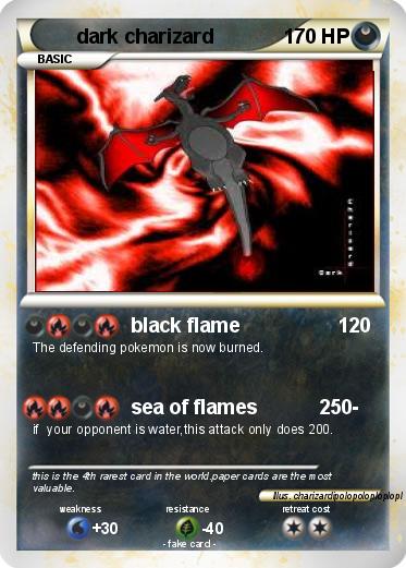 Pokemon dark charizard