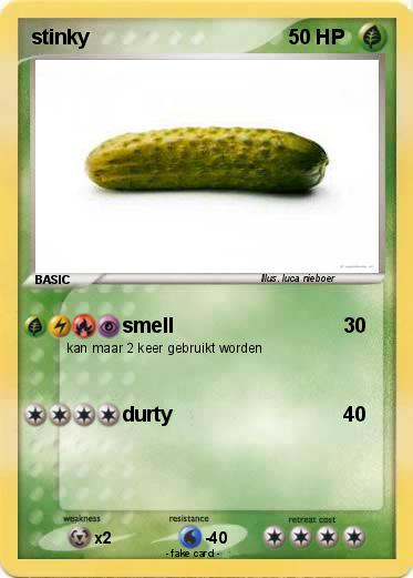 Pokemon stinky