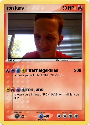 Pokemon ron jans