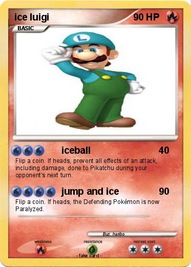 Pokemon ice luigi