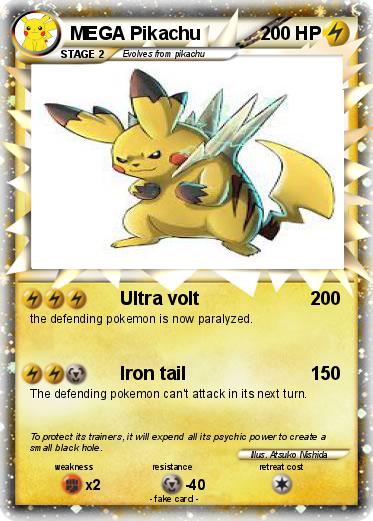 Pokemon MEGA Pikachu Pokemon MEGA Pikachu