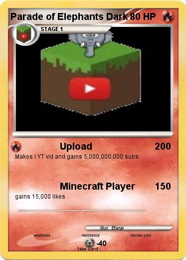 Pokemon Parade of Elephants Dark