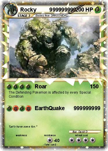Pokemon Rocky         999999999