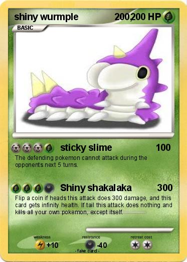 Pokemon shiny wurmple              200,                                                                                                    200                                                                                                                     200
