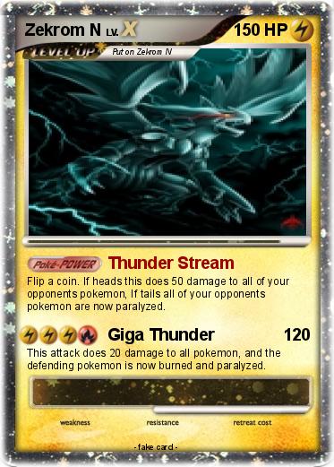 Pokemon Zekrom N