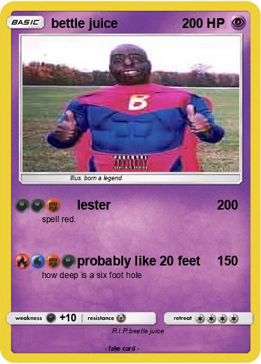 Pokemon bettle juice