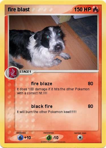 Pokemon fire blast