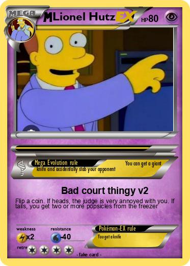 Pokemon Lionel Hutz