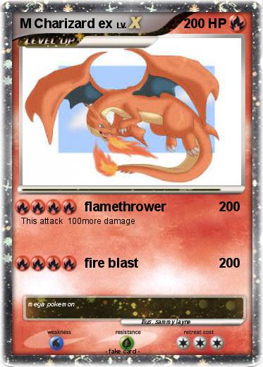 Pokemon M Charizard ex
