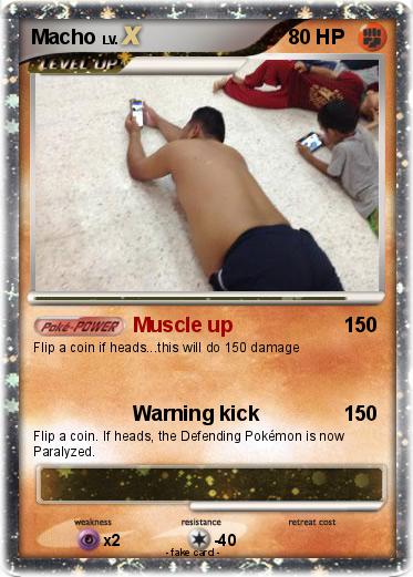 Pokemon Macho
