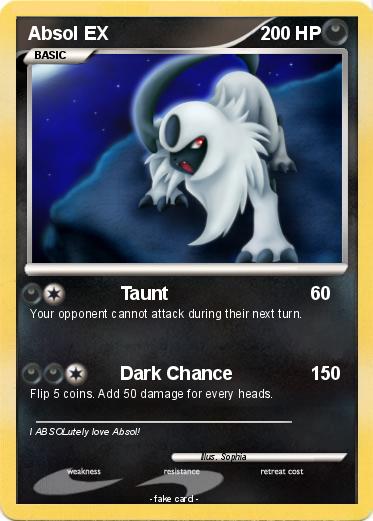 Pokemon Absol EX