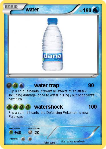 Pokemon water