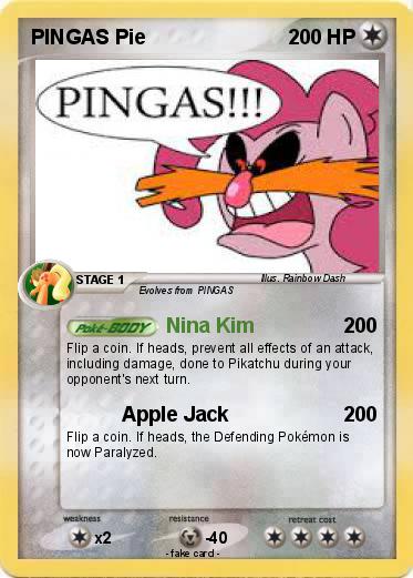 Pokemon PINGAS Pie