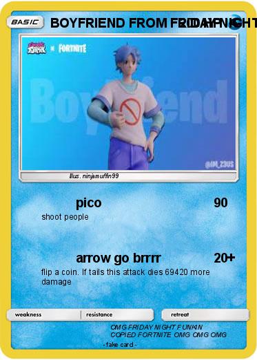 Pokemon BOYFRIEND FROM FRIDAY NIGHT FORTNITE