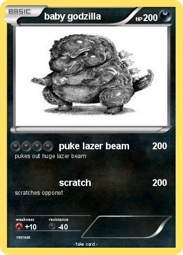 Pokemon baby godzilla