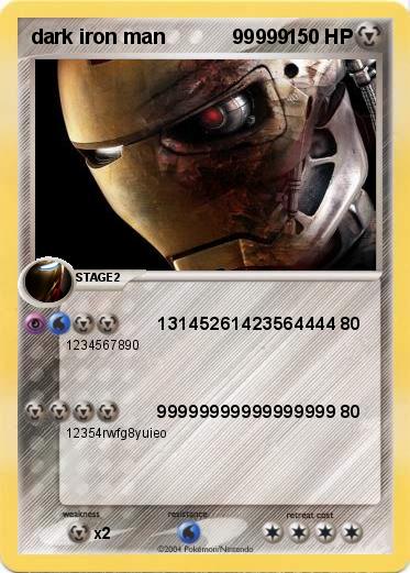Pokemon dark iron man            99999