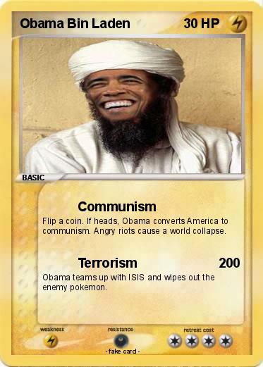 Pokemon Obama Bin Laden