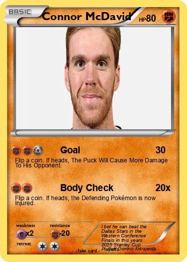 Pokemon Connor McDavid
