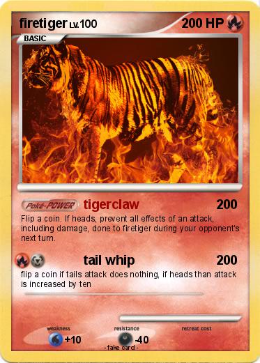 Pokemon firetiger