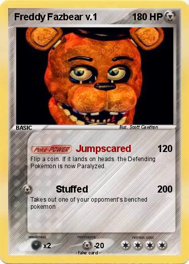 Pokemon Freddy Fazbear v.1