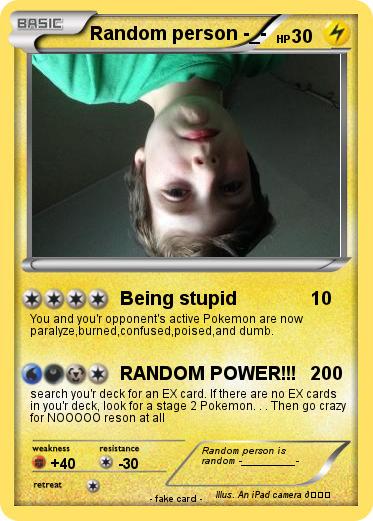 Pokemon Random person -_-