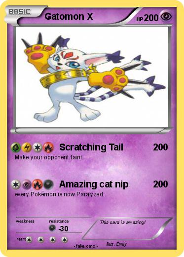 Pokemon Gatomon X