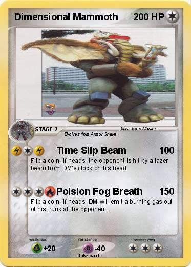 Pokemon Dimensional Mammoth