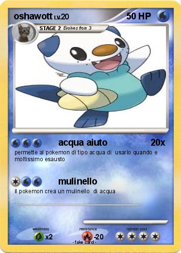 Pokemon oshawott