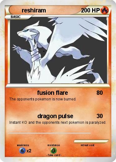 Pokemon reshiram