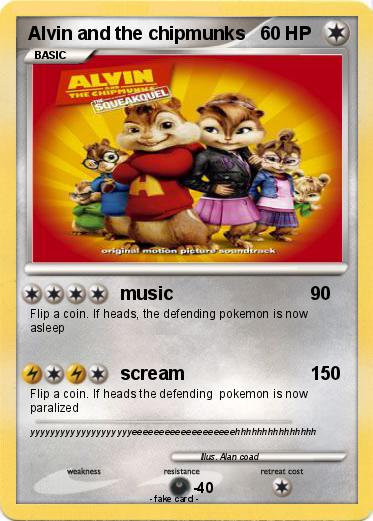 Pokemon Alvin and the chipmunks