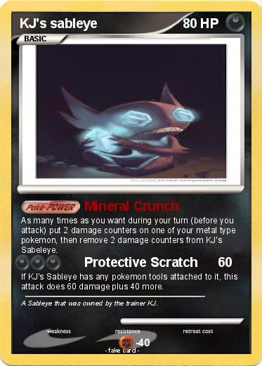 Pokemon KJ's sableye