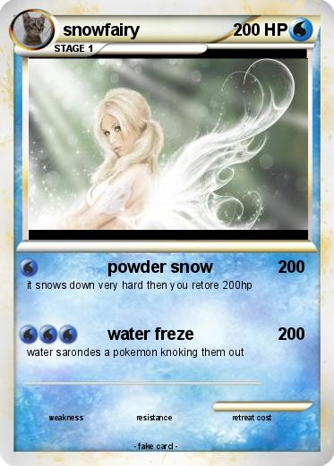 Pokemon snowfairy