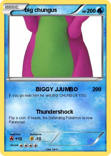 Pokemon big chungus