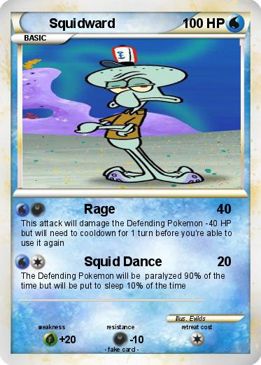 Pokemon Squidward
