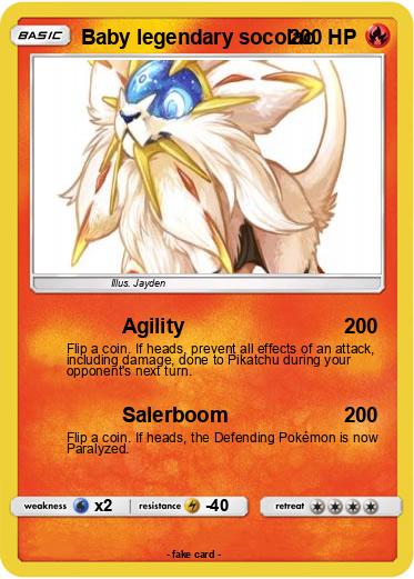 Pokemon Baby legendary socolao