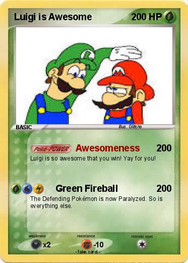 Pokemon Luigi is Awesome