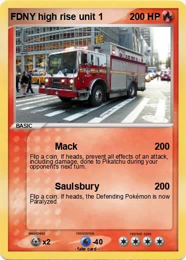 Pokemon FDNY high rise unit 1