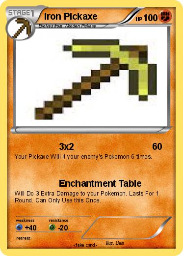 Pokemon Iron Pickaxe