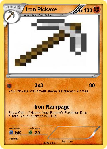 Pokemon Iron Pickaxe