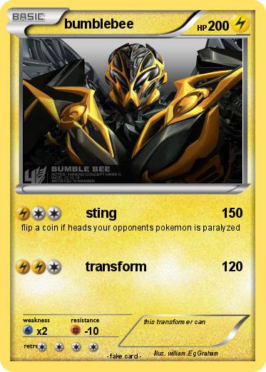 Pokemon bumblebee