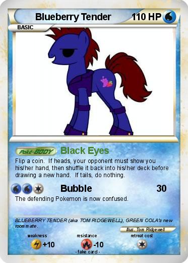 Pokemon Blueberry Tender