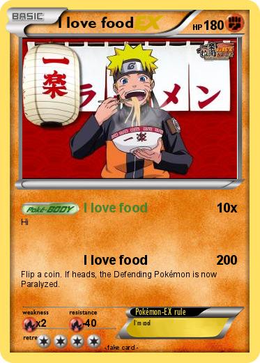 Pokemon l love food