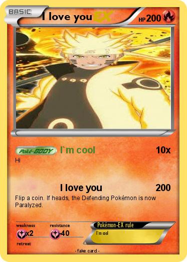Pokemon I love you