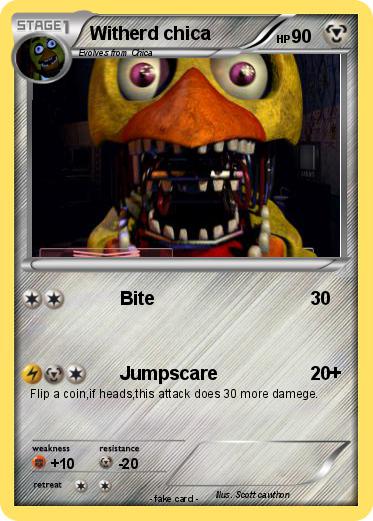 Pokemon Witherd chica