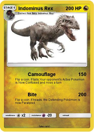 Pokemon Indominus Rex